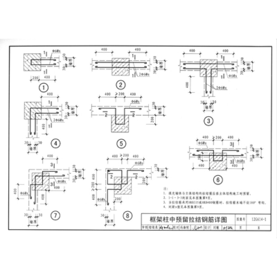 《国家建筑标准设计图集(12g614-1·替代06sg614-1):砌体填充墙结构