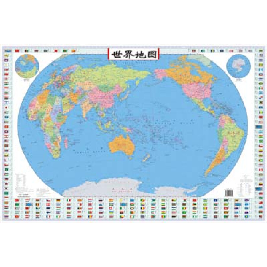 2013中国地图·世界地图