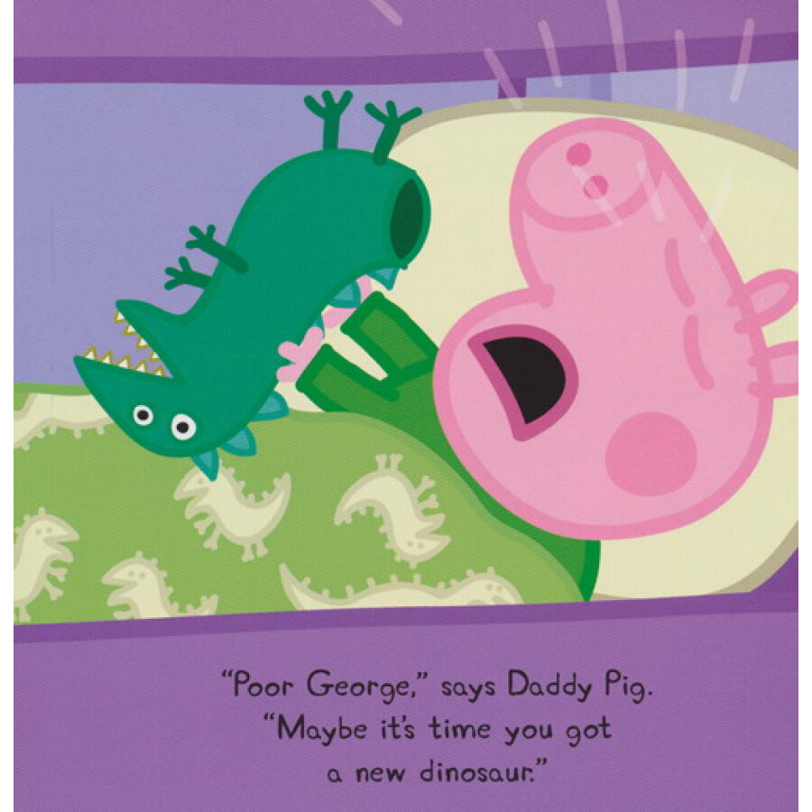 peppa pig: george"s new dinosaur 粉红猪小妹:乔治的新恐龙 英文