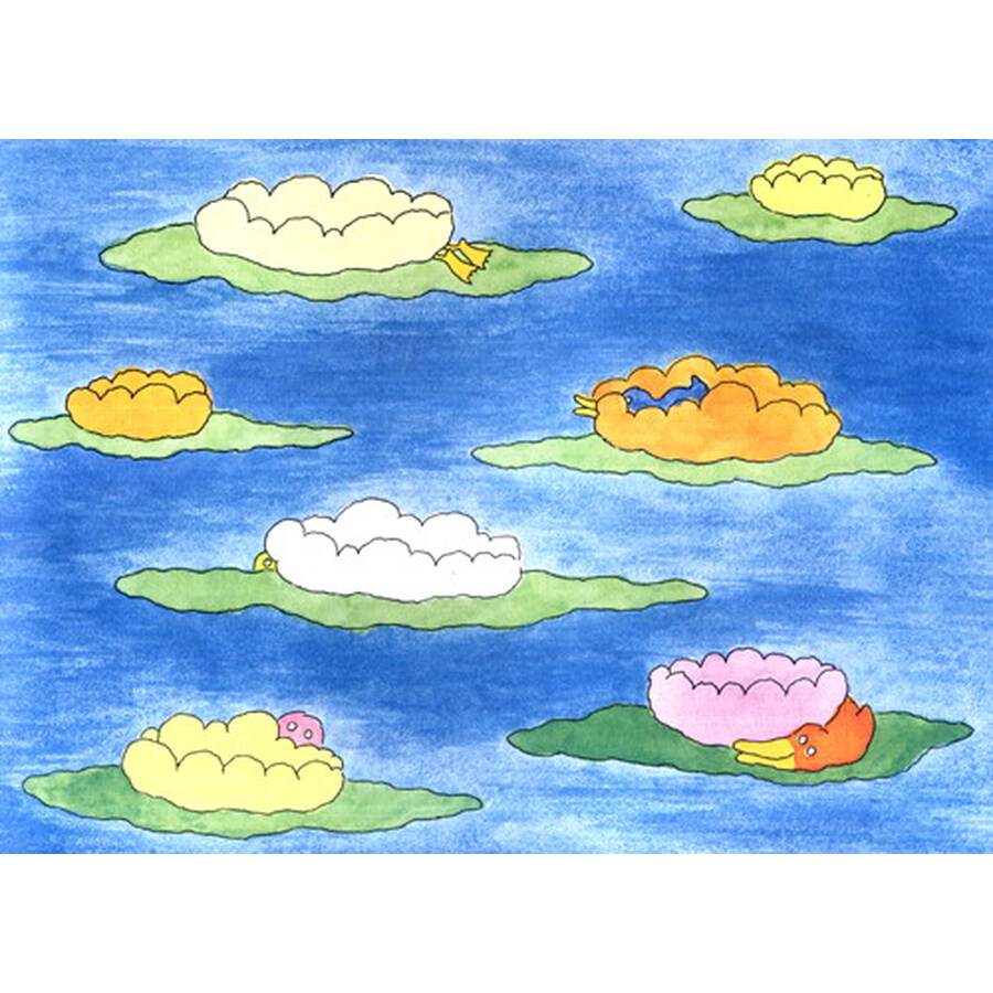 five little ducks五只小鸭子 英文原版