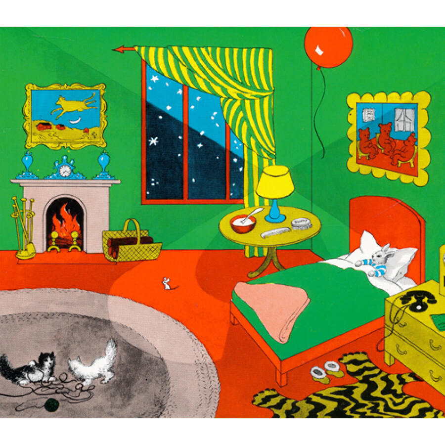 goodnight moon, 60th anniversary edition borad book晚安月亮,60