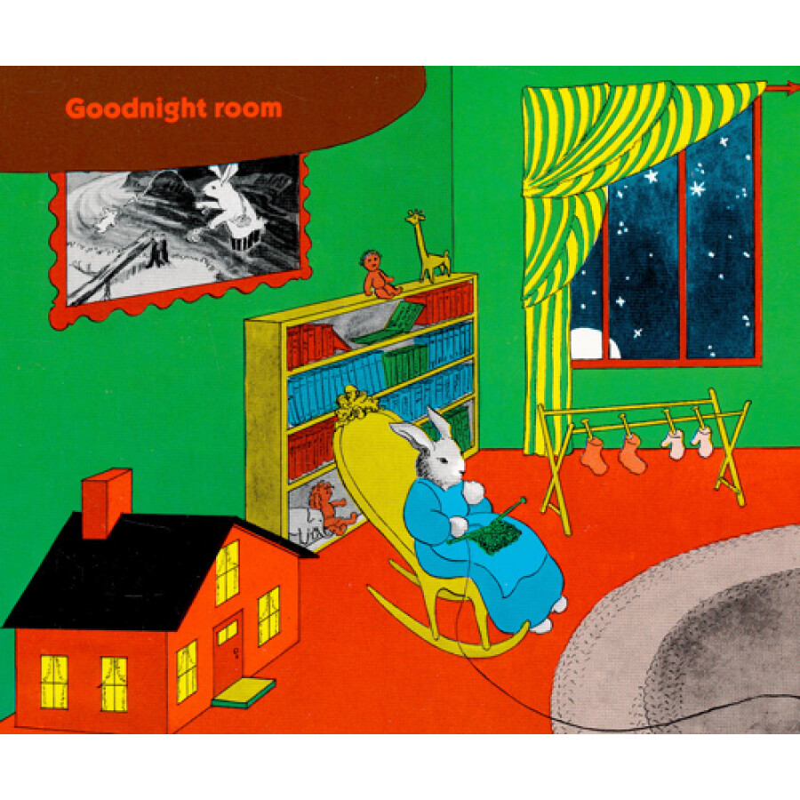 goodnight moon, 60th anniversary edition borad book晚安月亮,60