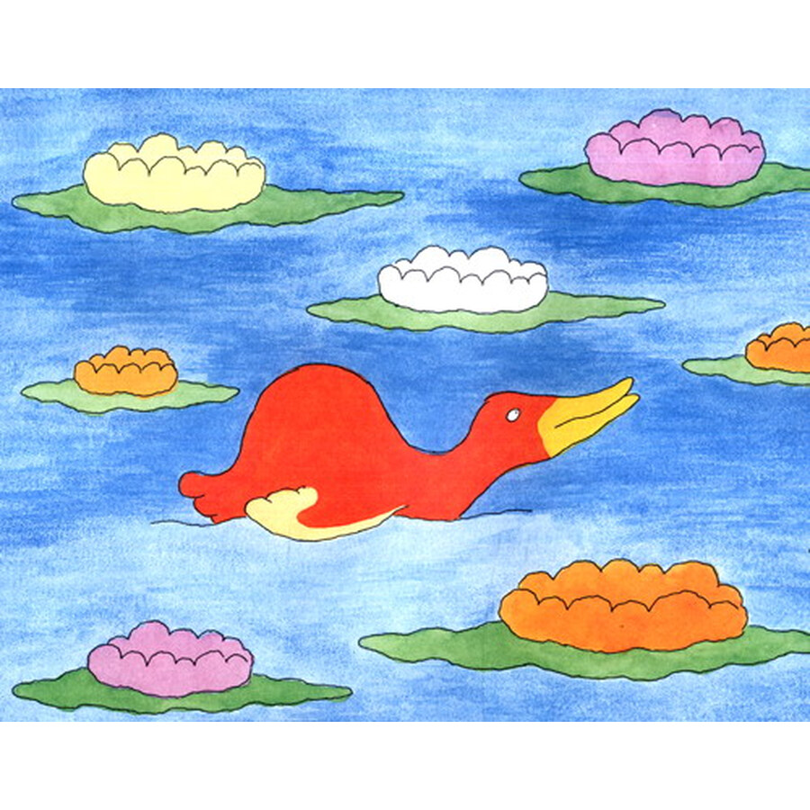 five little ducks五只小鸭子 英文原版