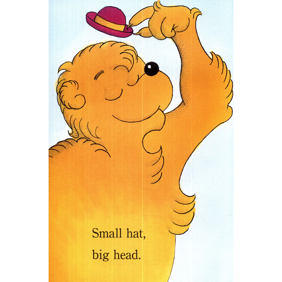 berenstain bears" big bear small bear 贝贝熊: 大熊和小熊 英文