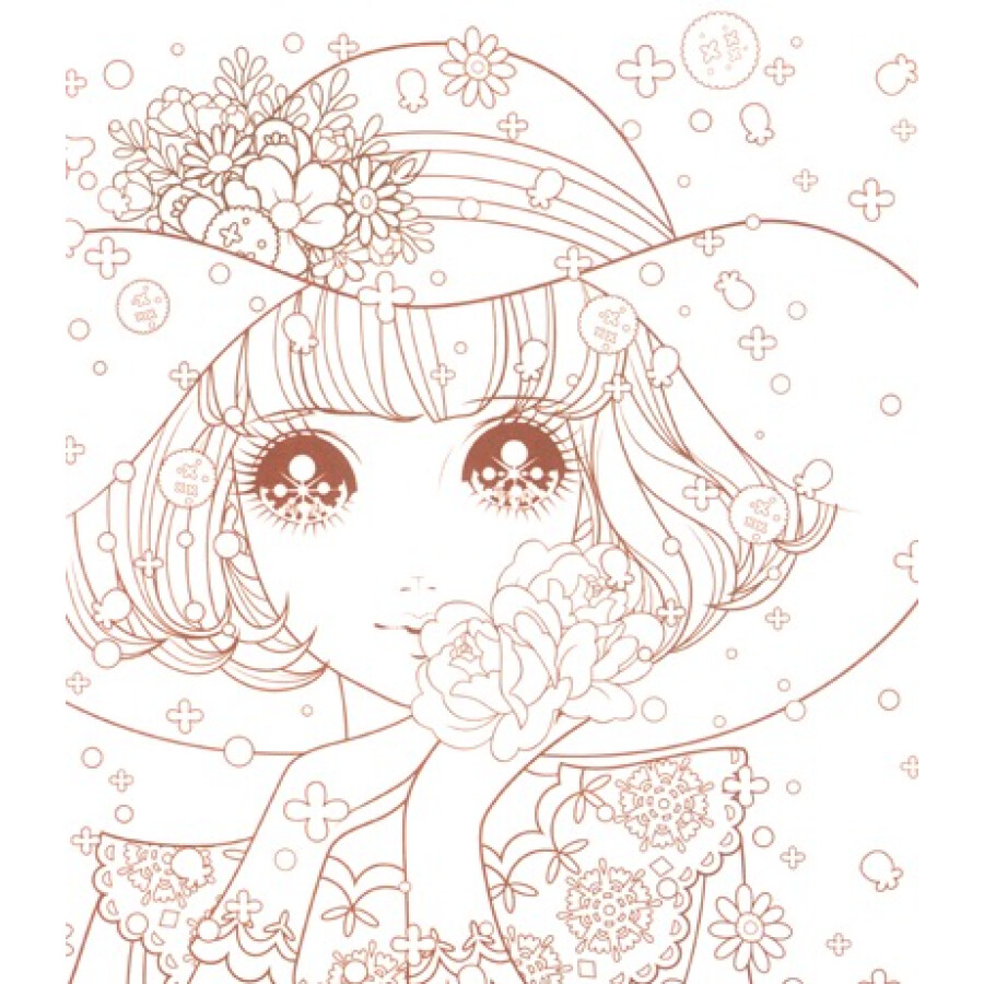 公主漫画简笔画