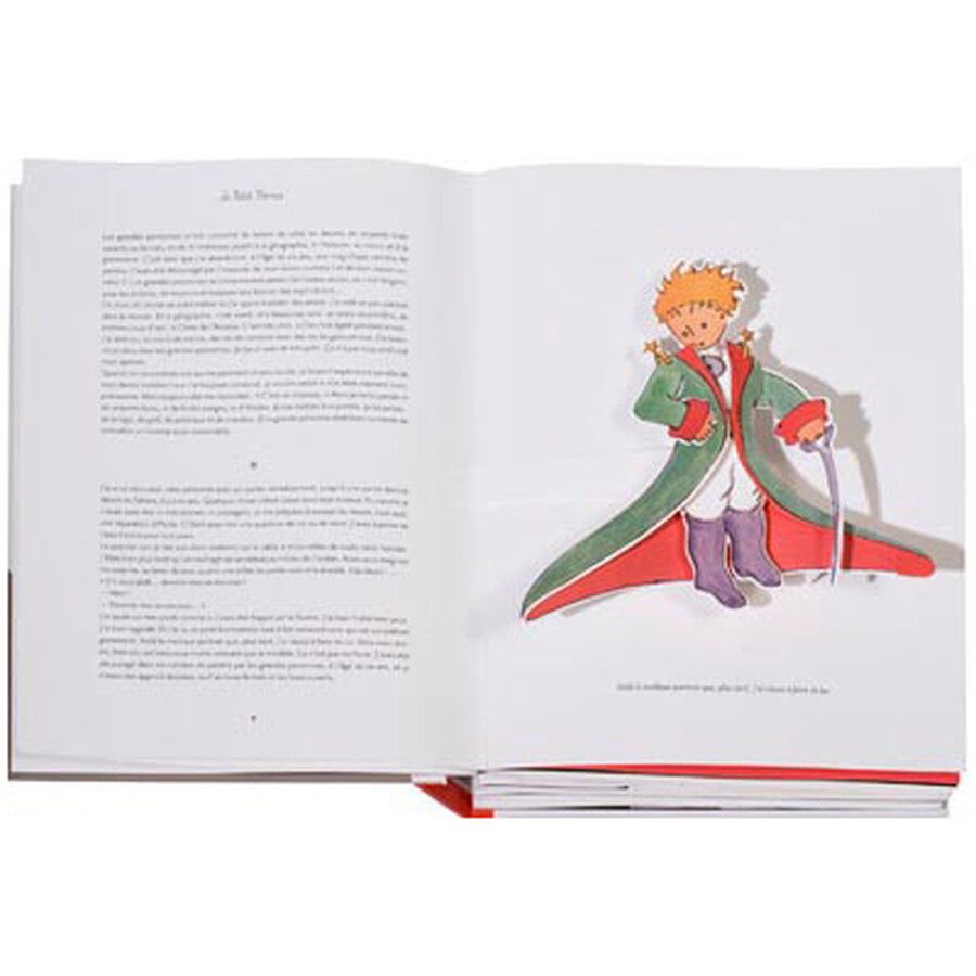 prince小王子 英文原版  内容简介 this is a beautifully bound gift