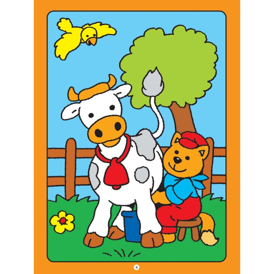 幼儿园阶梯涂色(中班 下学期)