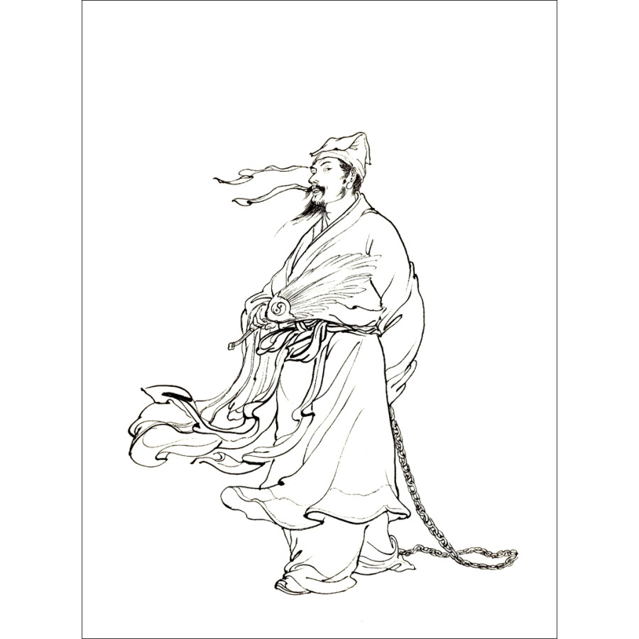 绘画 国画 中国画线描:水浒传人物百图