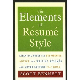The Elements of Resume Style