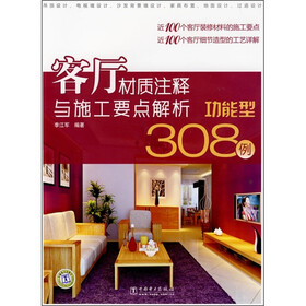 客厅材质注释与施工要点解析308例：功能型