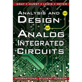 Analysis and Design of Analog Integrated Circuits