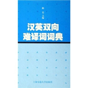 汉英双向难译词词典