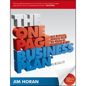 The One Page Business Plan