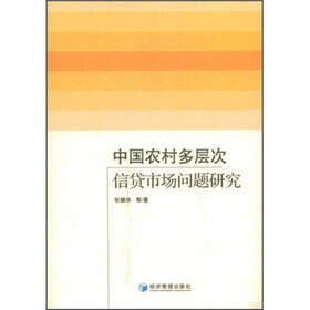 中国农村多层次信贷市场问题研究