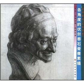 美术高考“心有灵犀”2：各角度的伏尔泰石膏像素描
