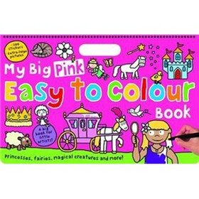 My Big Pink Easy to Colour Book
