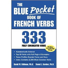 The Blue Pocket Book of French Verbs : 333 Fully Conjugated Verbs