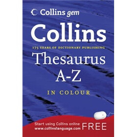 Collins Gem - Thesaurus A-Z