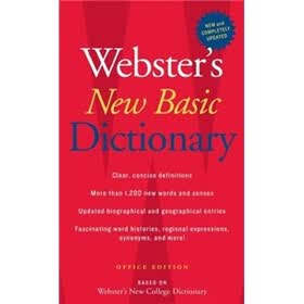 Webster's New Basic Dictionary (Office Edition)
