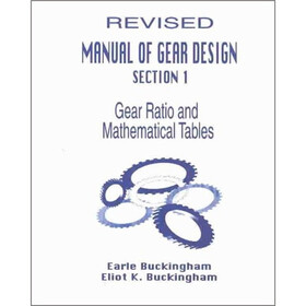 Manual of Gear Design