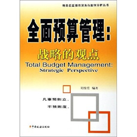 全面预算管理：战略的观点