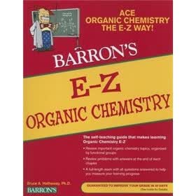 E-Z Organic Chemistry (Barron's E-Z)