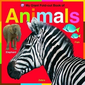 My Giant Fold-out Animals（木板书）