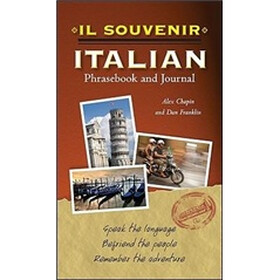 Il souvenir Italian Phrasebook and Journal