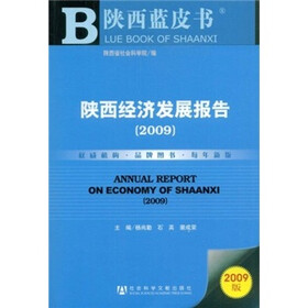 2009陕西经济发展报告(附光盘)
