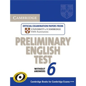 Cambridge Preliminary English Test 6 Student's Book without answers