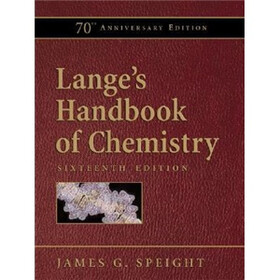 Lange's Handbook of Chemistry, 70th Anniversary Edition