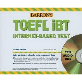 TOEFL IBT Audio Compact Disc Package (Barron's Toefl Ibt)(Book + CD)