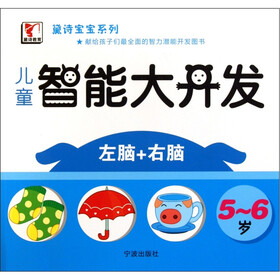 黛诗宝宝系列·儿童智能大开发：左脑+右脑（5-6岁）