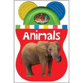 Baby Shaker Teether Animals（木板书）