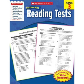 Scholastic Success with Reading Tests: Grade 3