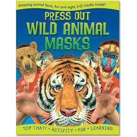 Press Out Wild Animal Masks (Mask Activity Books)