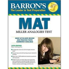 Barron's MAT: Miller Analogies Test