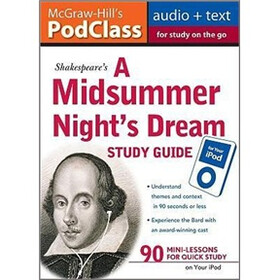 McGraw-Hill's PodClass A Midsummer Night's Dream Study Guide (MP3 Disk)