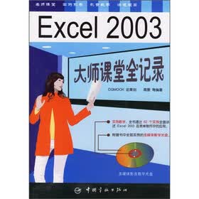 Excel 2003大师课堂全记录（附光盘）