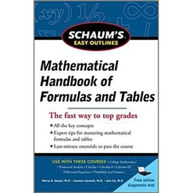Schaum's Easy Outline of Mathematical Handbook of Formulas and Tables, Revised Edition
