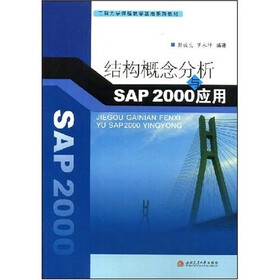 结构概念分析与SAP 2000应用（附赠CD光盘1张）