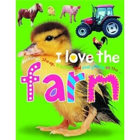 I Love Board Books (Padded): Farms（木板书）