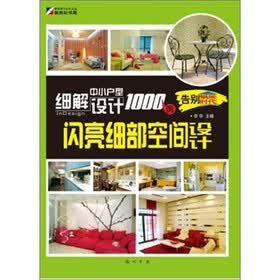 细解中小户型设计1000例：闪亮细部空间设计