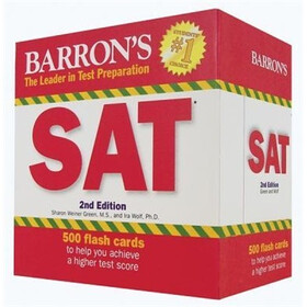 Barron's SAT Flash Cards, 2nd Edition (Leader in Test Preparation)