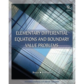Elementary Differential Equations and Boundary Value Problems