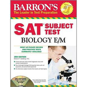 Barron's SAT Subject Test: Biology E/M with CD-ROM, 3rd Edition