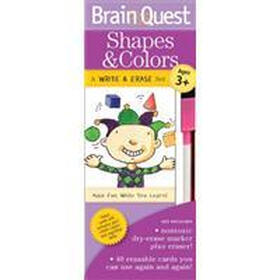 Brain Quest Write & Erase Set Shapes & Colors