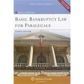 Basic Bankruptcy Law for Paralegals
