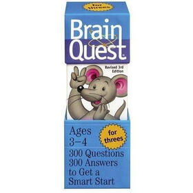 Brain Quest Ages 3-4 For threes