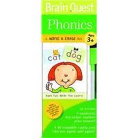 Brain Quest Write & Erase Set Phonics